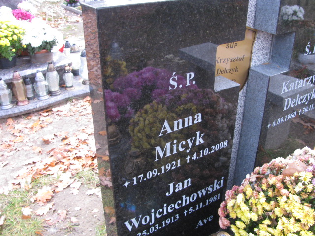 Anna Micyk 1921 Dobra - Grobonet - Wyszukiwarka osób pochowanych